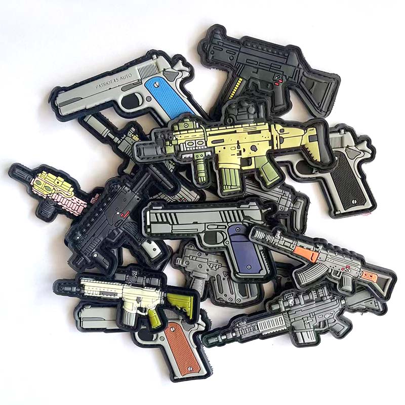 Urban Backpack Tactical - Patch in PVC 3D in Gomma,